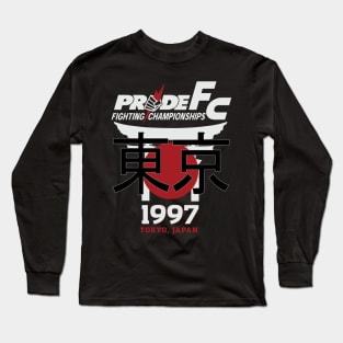 Pride FC 1997 Tokyo Japan Long Sleeve T-Shirt